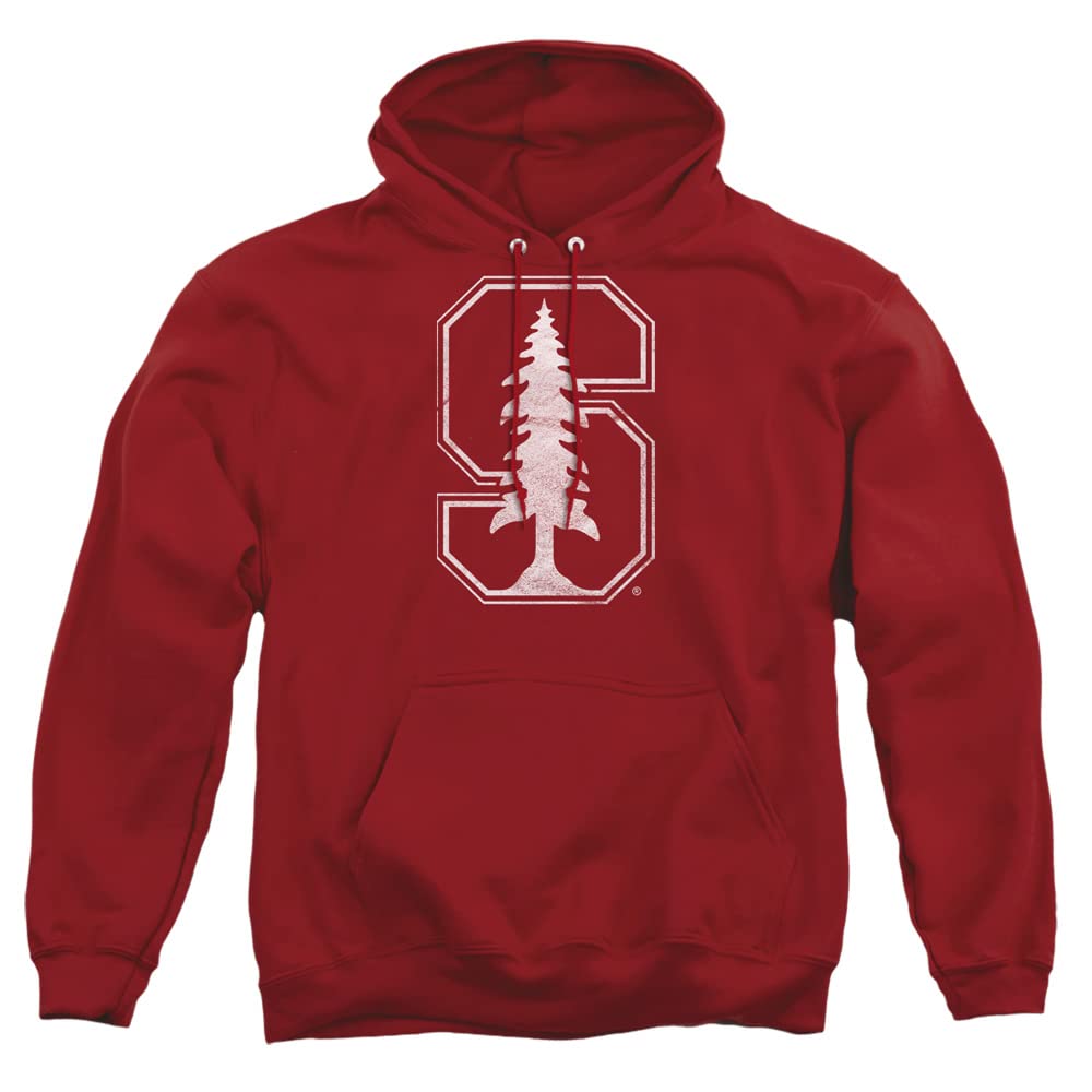 LOGOVISION Official Collegiate Distressed Primary Logo Adult Pullover Hoodie Collection — view 466