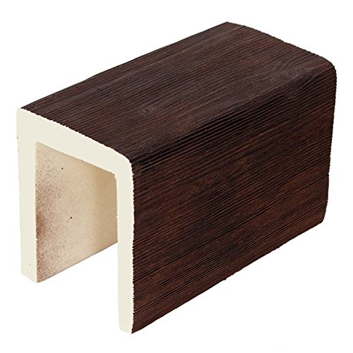 VIGA IMITACION MADERA DECORATIVA DE POLIURETANO 15CM DE ANCHO X 18CM DE ALTO X 3 metros DE LARGO