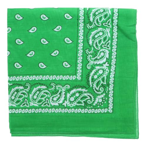 Image of Motique Accessories Extra Large Paisley Bandana 27x27 Inch