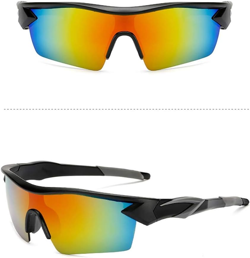 Polarized Sports Cycling Sunglasses for Men for Running Golf Fishing Hiking Baseball