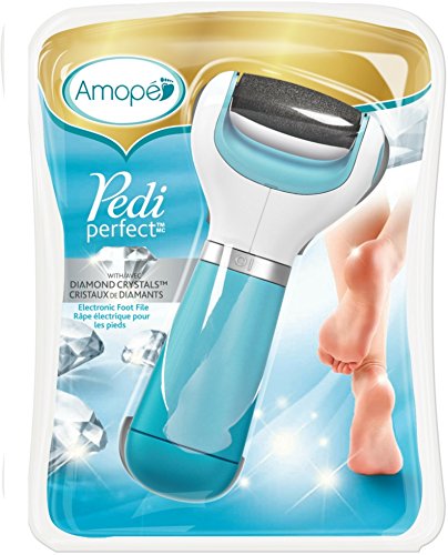 Amopé Pedi Perfect Electronic Foot File, Regular Coarse (Pack of 2)