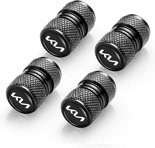 Image of CONTACTS Compatible with Ki-a - 4pcs Universal Car Tire Valve Stem Caps, Aluminum Air Dust Cover, Auto Wheel Accessories