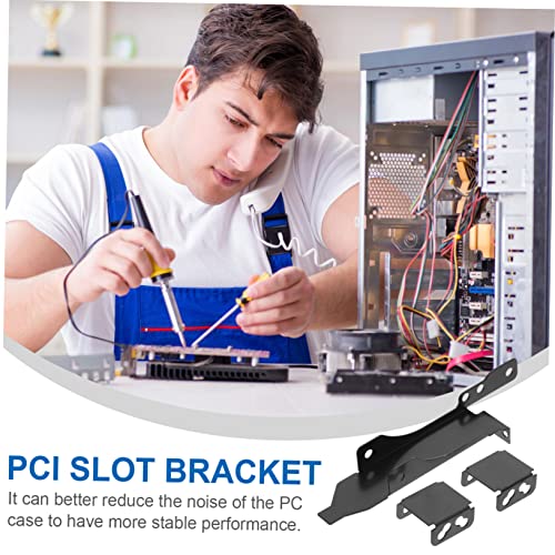 Soporte de ventilador dual PCI rack de ventilación para PC y accesorios de enfriamiento de GPU 6