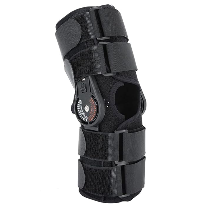 Buy ROM Knee Brace Post Op Hinged Immobilizer Support Adjustable Knee
