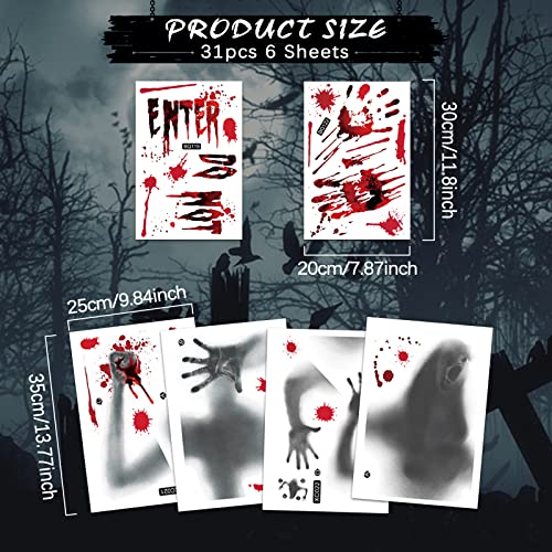 Adesivi per Halloween, Vetrofanie di Halloween