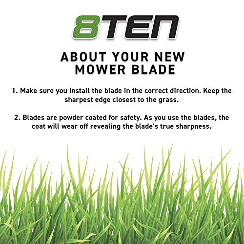 8TEN LawnRAZOR Mower Blade for Cub Cadet - Image 6