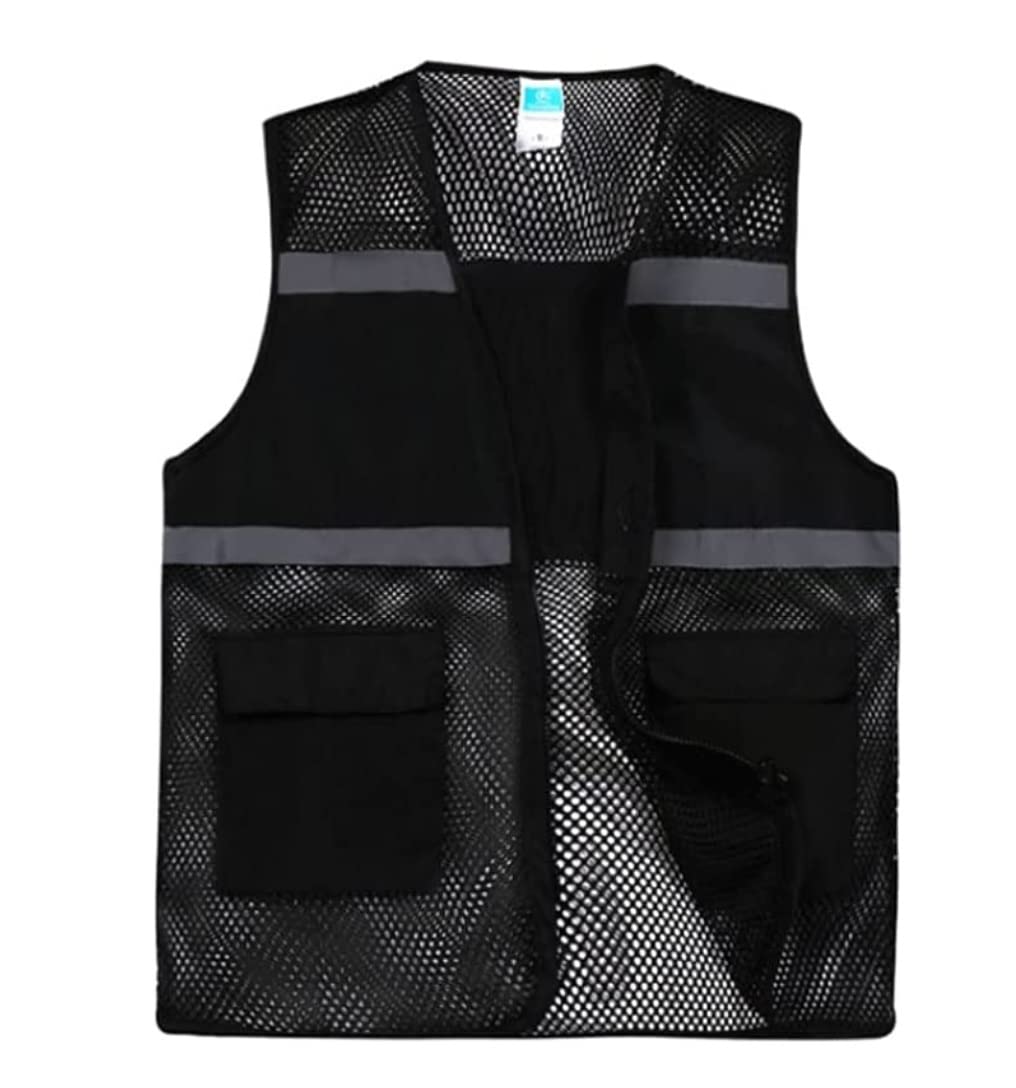 Chaleco para correr de alta visibilidad para entrenar de noche 8