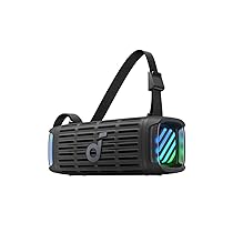Soundcore Boom 3i di Anker – Altoparlante robusto 50W, impermeabile IP68 (acqua salata), galleggiante, BassUp 2.0, Bluetooth 5.3, autonomia 16 ore, TWS. Ideale per Kayak, Pesca, Campeggio