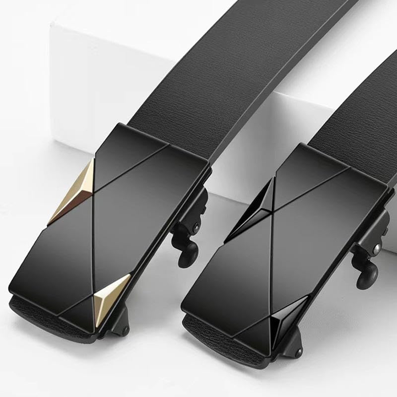 Image of WildHorn Men's Genuine Leather Ratchet Belt for Men| Premium Auto-Lock Buckle | Adjustable up to 48 inch | Formal & Casual Wear | Micro-Adjust Fit | Stylish Gift Box Included