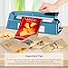 METRONIC 12 Inch Impulse Heat Sealer, Manual Bags Sealer Heat Sealing Machine Impulse, Sealer Machine for Plastic Bags PE PP Bags with Extra Replace Element Grip