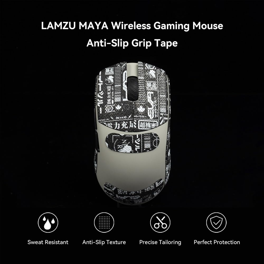 Amazon.co.jp: マウス滑り止めグリップテープ、LAMZU MAYA