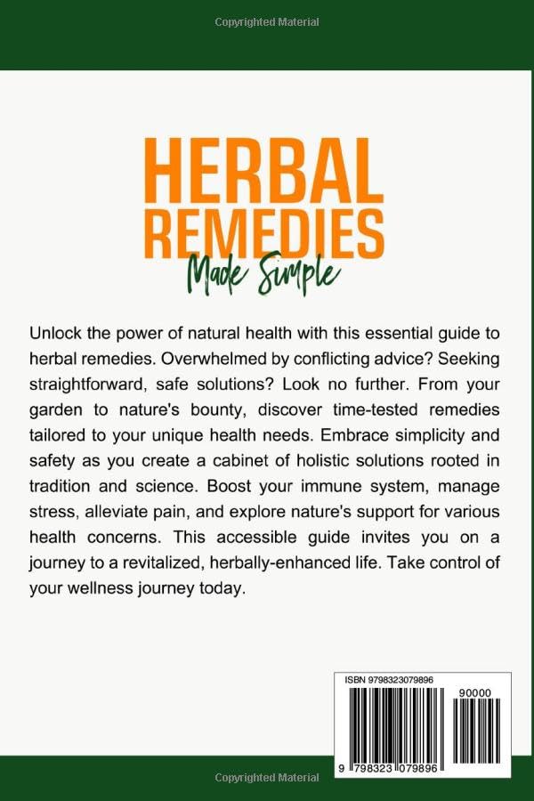 Miniatura 2 de Herbal Remedies Made Simple Harness the Power of Medicinal Plants for Natural Treatments and Holistic Wellness