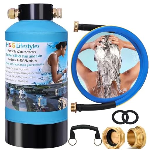 Portable Water Softener for RVs
