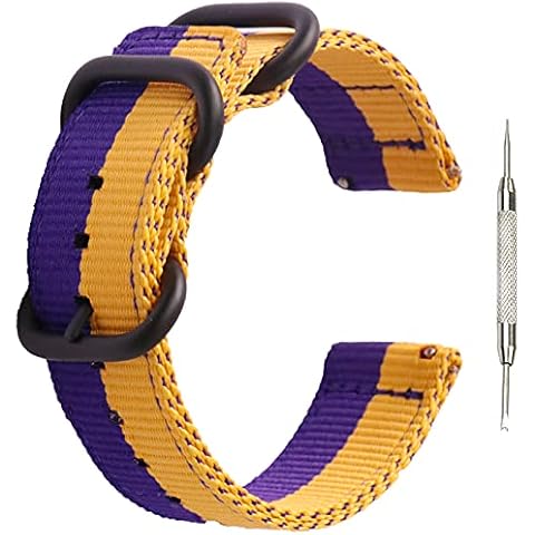 Zeit Diktator Quick Release 18mm 20mm 22mm 24mm 26mm Watch Band, Nylon Watch Replacement Strap,Optional Colors (Memorial 24, 20mm) Cover