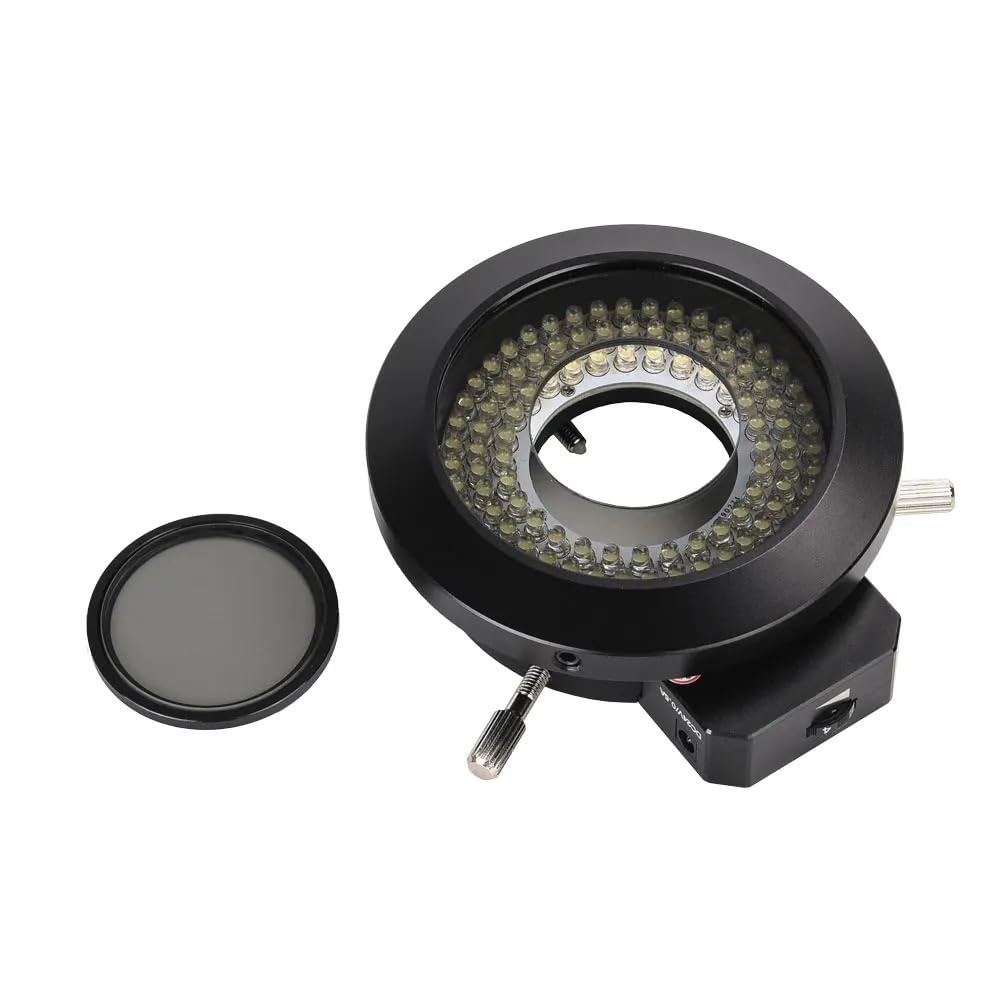 Generic Microscope Illuminator LED Polarized Ring Light for Stereo Microscope