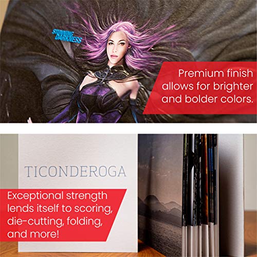 Accent Opaque White 8.5” X 11” Cardstock Paper, 80Lb, 216Gsm – 250 Sheets (1 Ream) – Premium Smooth Heavy Cardstock, Printer Paper For Invitations, Cards, Menus, Business Cards – 131482R #TOP4