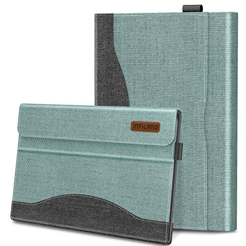 INFILAND Samsung Galaxy Tab S5e 10.5 Case, Multi-Angle Business Cover Built in Pocket