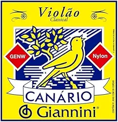 Encordoamento Para Violão GENW Canário Nylon Médio GIANNINI