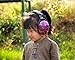ZOHAN Adjustable Earmuff for Toddler to Teen, Fashionable Hearing Protection For Children (Star)