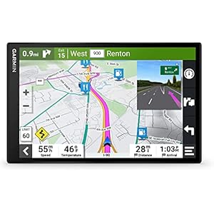 Garmin DriveSmart 86 8-inch Bright Crip Glass Screen Car GPS Navigator (010-02471-00) (Renewed)