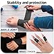 12 Rollen Schwarz Selbstklebender Verband, 2,5cm x 4,5m/5,0cm x 4,5m/7,5cm x 4,5m/10cm x 4,5m Haftbandage Verband, Bandagen für Haustiere, Hundebandagen für die Erste Hilfe bei Sportverletzungen