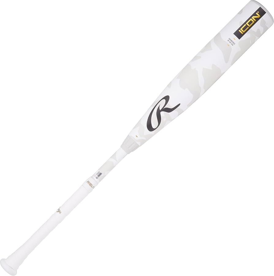 【美】Rawlings ICON 少年硬式 29インチ74cm 17oz480g Rawlings Icon USSSA Youth Baseball Bat | 29-inch | -10, Bats