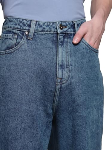 Image of Jack & Jones Men's Loose Fit Jeans | High Rise | Jeans for Men