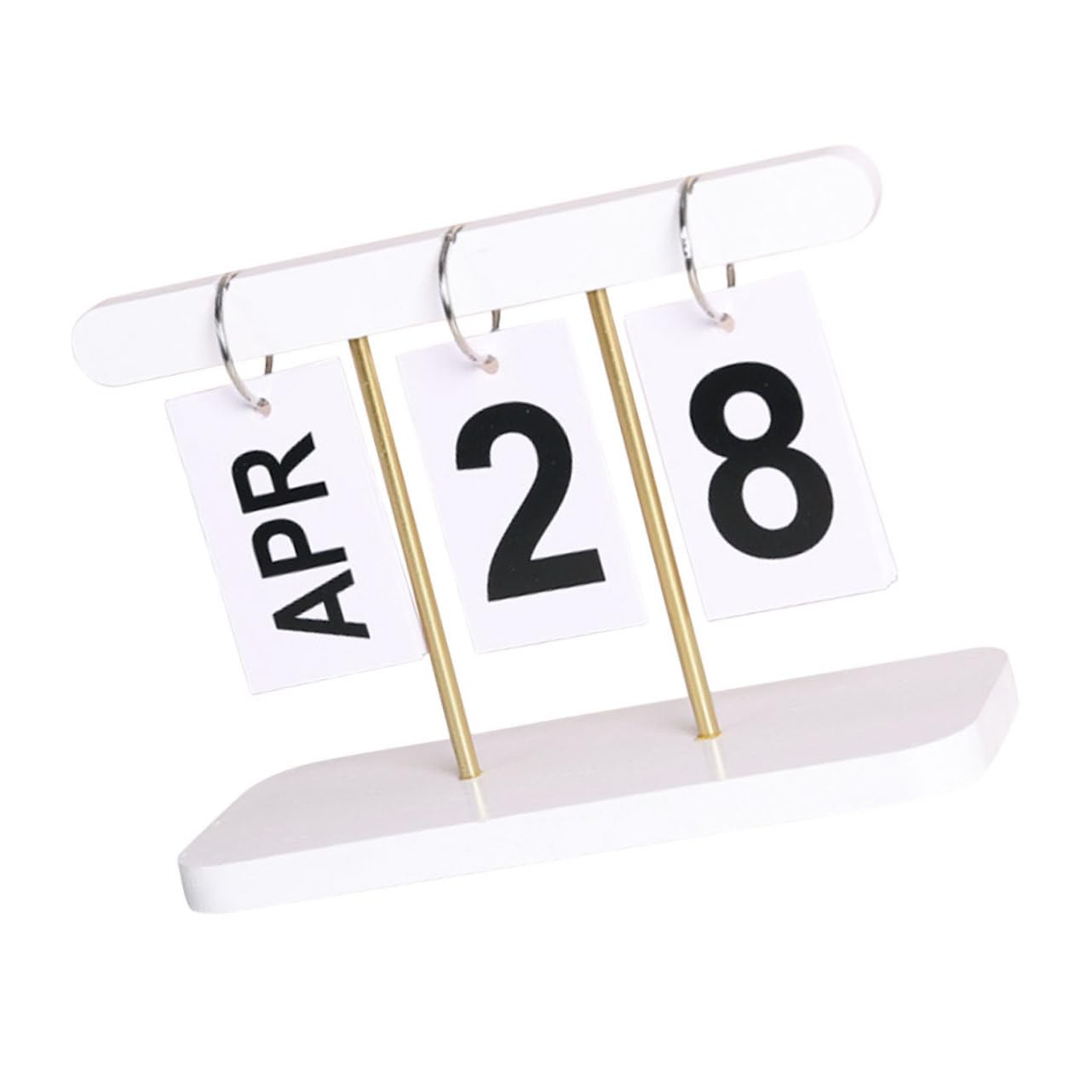 SEWACC 4stücke Tischkalender Für Schreibtisch Wiederverwendbarer -kalender Im Modernen Design Und Dekoration Für Zuhause Oder Büro Für