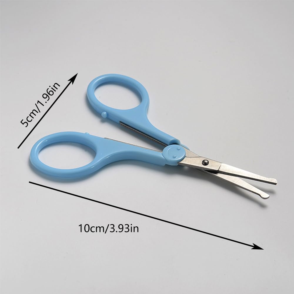 High Precision Detail Scissors Small Scissors Precision Scissors with Protective Cover for Office School Student Home General Use Sewing Fabric Craft Supplies - Image 4