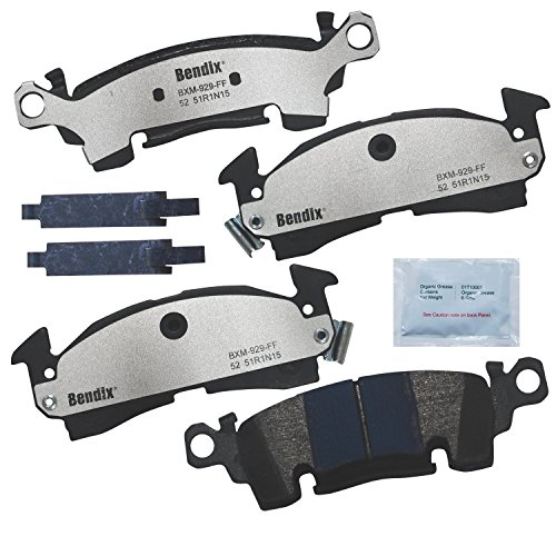 Image of Bendix Fleet Metlok MKD52FM Brake Pads for Apollo,Centurion,Century,Commercial Chassis,Electra,Estate Wagon,GS,50,400,455,LeSabre,Regal,Riviera,Roadmaster,Skylark,Special,Sportwagon,Wildcat
