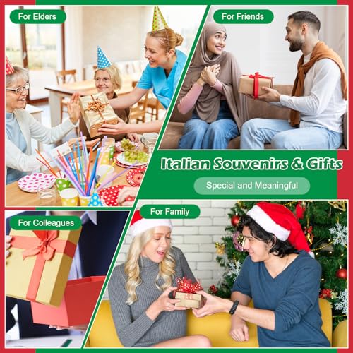 Imanes Decorativos Italianos 12 unidades PVC miniatura 6