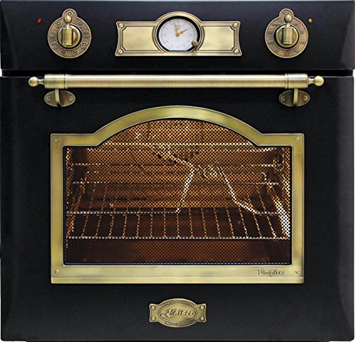 Kaiser Autarkes Induktion Herdset/Kaiser Empire Eh 6355 Em Retro Einbau Backofen/Selbstreinigung/Drehspieß/Kaiser KCT 6705 Induktionskochfeld 60 cm/Facetten/Booster/Backofen /67L/Herd Set - 2