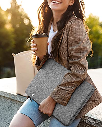 Image of Inateck 12.3-13 Inch Case Sleeve 360A‚ Protection Compatible with MacBook Air 13 2020 /2019 /2018, MacBook Pro 13 2016-2020, Surface Pro 7 /6 /X /5 /4 /3 with Accesory Bag - Gray