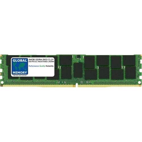 64GB DDR4 2666MHz PC4-21300 288-PIN ECC REGISTERED LOAD REDUCED DIMM (LRDIMM) MEMORY RAM COMPATIBLE WITH MAC PRO (2019)