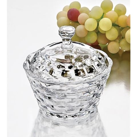StudioSilversmiths 43995 Crystal Weave Candy Box Cover