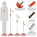 Homeflowz Car Wash Mop Kit [10PC] - Car Wash Brush with Long Handle - 62'' Stainless Steel Pole - Scratch Free Chenille Microfiber Car wash Brush Mitt - Car Mop Washing Kit for RV Cars and Bus