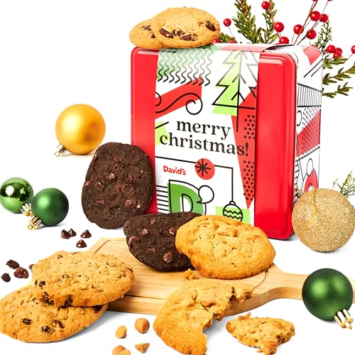 David’s Gourmet and Fresh Baked Merry Christmas Cookies – 1Lb