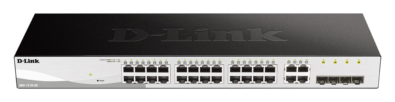Switch D-Link 24 Puertos: Eficiencia y Ahorro Energético