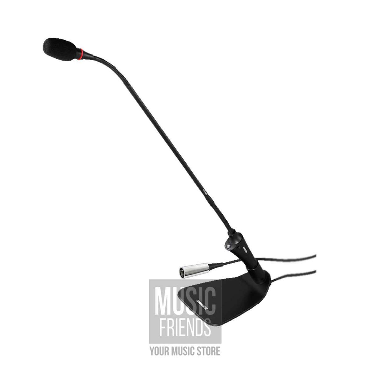 Shure CVG18DRS-B/C Gooseneck Microphone with Integrated Base,Mute Shure CVG18DRS-B/C Gooseneck Microphone with Integrated Base,Mute