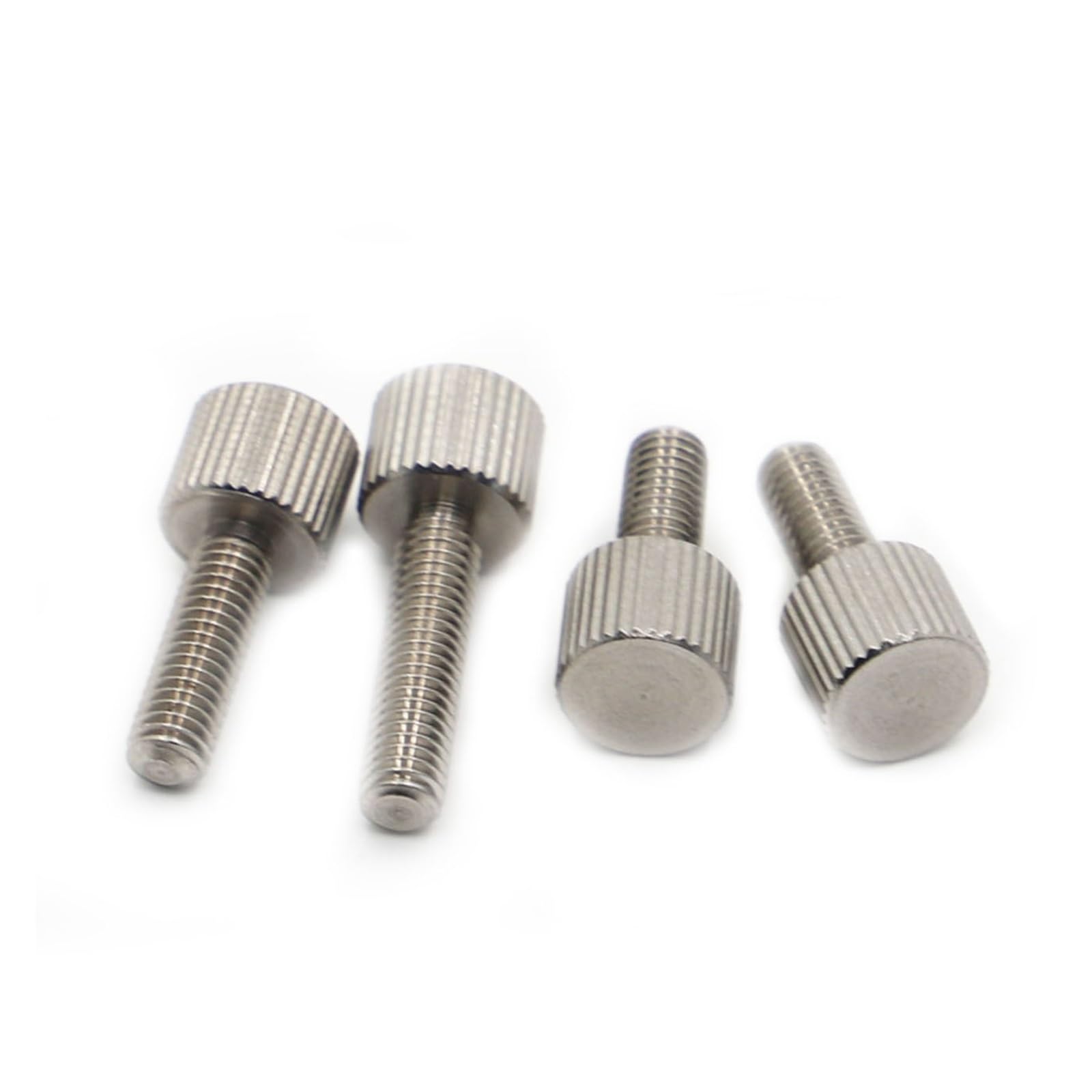 Viti di bloccaggio, M2 .5 M3 M4 M5 M6 Viti a testa zigrinata 304 di regolazione manuale a tipo liscio(12mm,M2.5 5pcs)