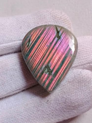 Cabochon labradorite violette rare de qualité gemme pour la haute joaillerie