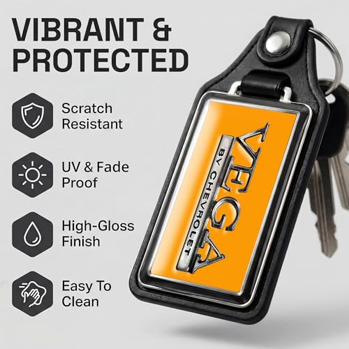 Image of Brotherhood Car Key Chain for Vega - Classic Models Keychain for Men and | Women Gift Key Ring