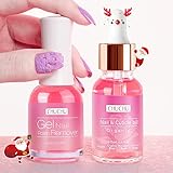 CHUCHU Nagellackentferner Nagelöl Kit Nagellack Remover Magic Soak Off Gel Polish Remover Cuticle Oil, Burst Nagellackentferner Einfach Und Schnell Nagelöl Pflegend Verletzen Sie Ihre Nägel Nicht