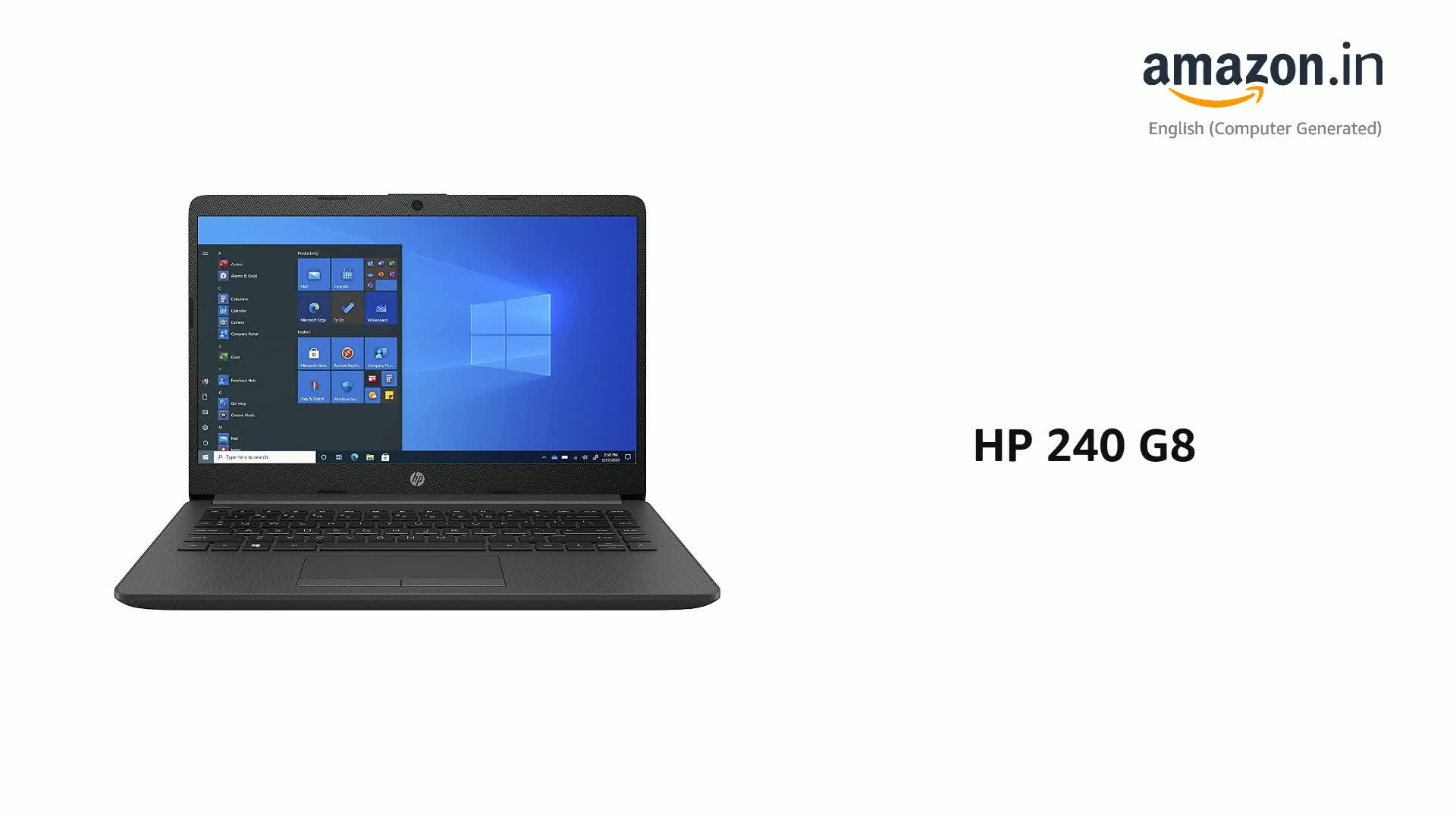 HP 240 G8 (53L43PA) Laptop (Intel Core I3/ 10th Gen/ 8GB RAM