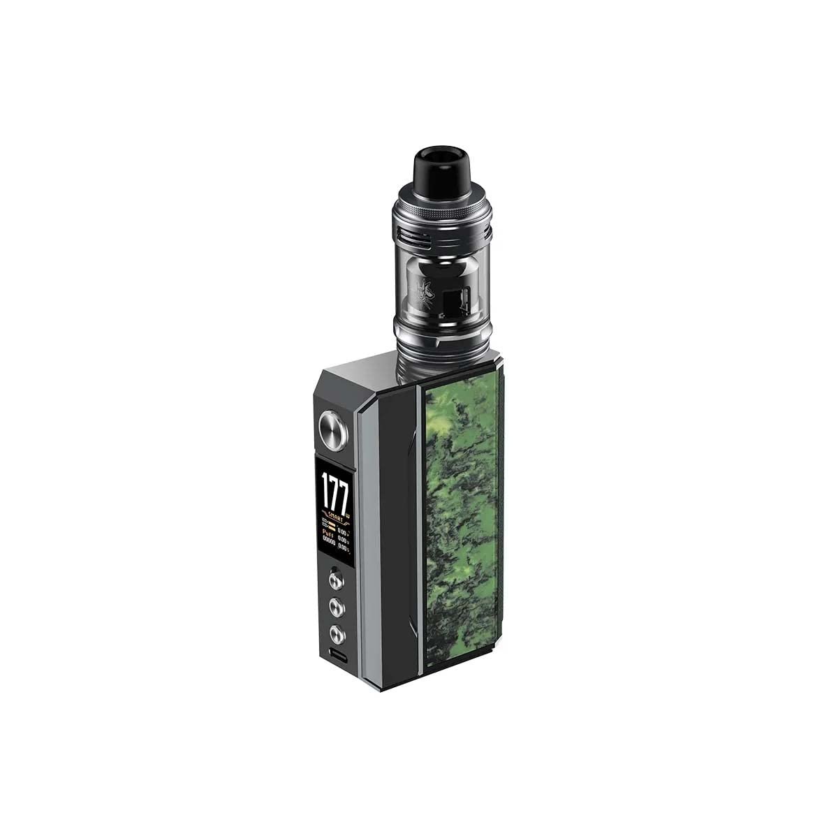 Voopoo Drag 4 4.0/5.5 ml 177W Kit Including Uforce-L Tank Paint Gunmetal  Forest Green: Amazon.de: Electronics & Photo
