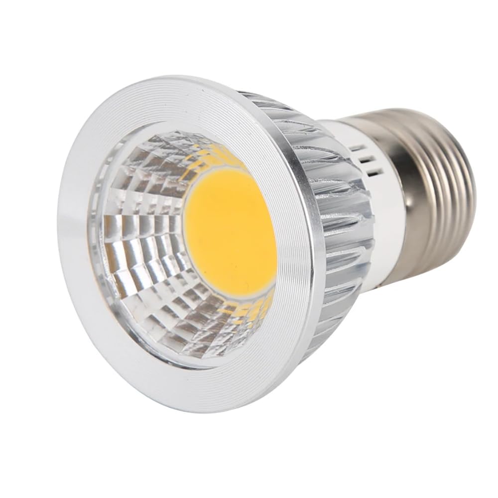 Lot de 10 Ampoules LED COB 3W 5W 7W E27 110V 220V, projecteur, Blanc Chaud/Froid Naturel, pour éclairage de Maison, Bureau et expositions, Blanc Froid, 5