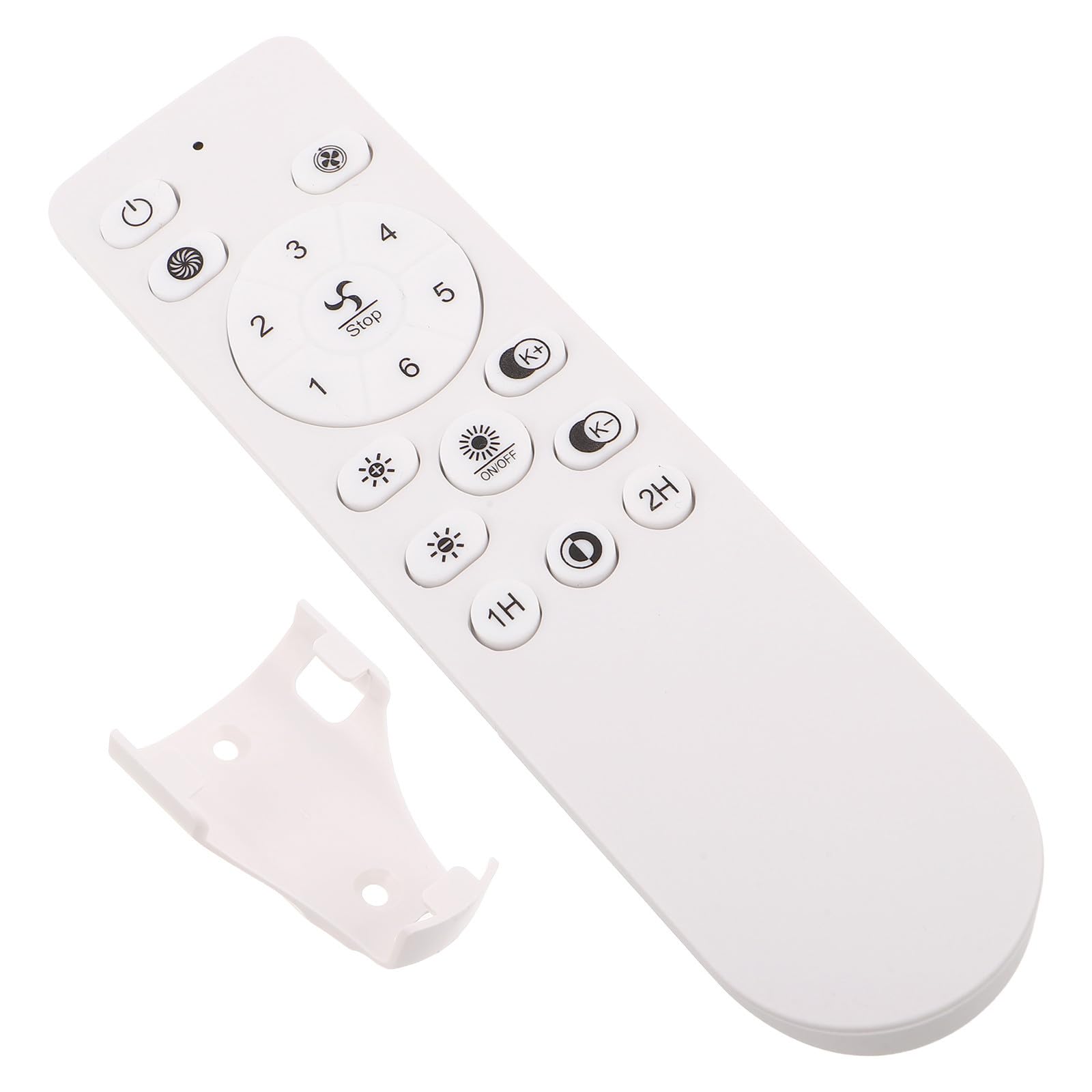Control remoto inalámbrico GALPADA para ventilador de techo blanco en el hogar moderno