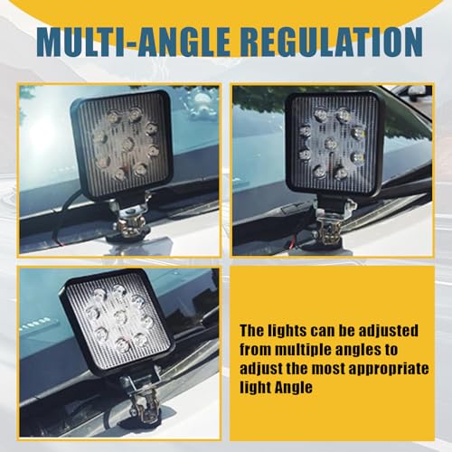 ijuicy 2 PCS Soportes LED para Barra de Luz, Ajustables miniatura 6