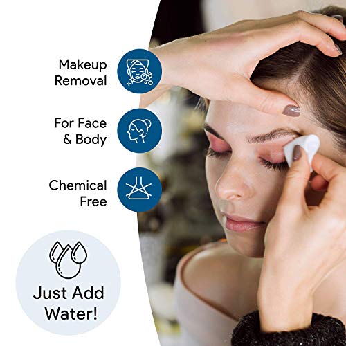 Disposble Dry Wipes for Baby and Adults, Ultra Soft Cotton Tissue Washcloths - Travel Size - Non-Moistened Cleansing Cloths for Incontinence, Body | Makeup | Adult (100 wipes)... - Image 4