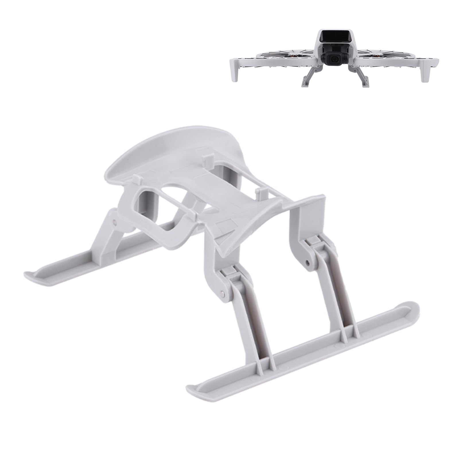 SZZCNOX Drone Height Increasing Stand Landing Gear for DJI Flip, Sled Folding Kickstand, 40cm Heightening Protective Stand Landing Skids for DJI Flip Drone Accessories